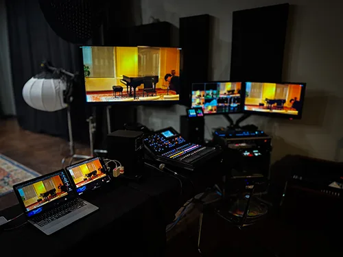 Live Streaming Remote production setup