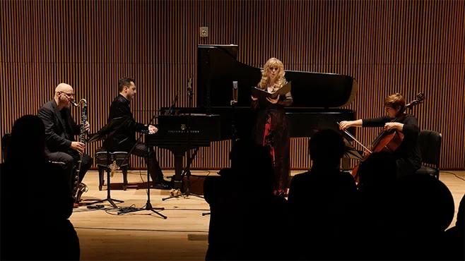 Random Access Music Ensemble Performing live at the DiMenna Center in NYC
