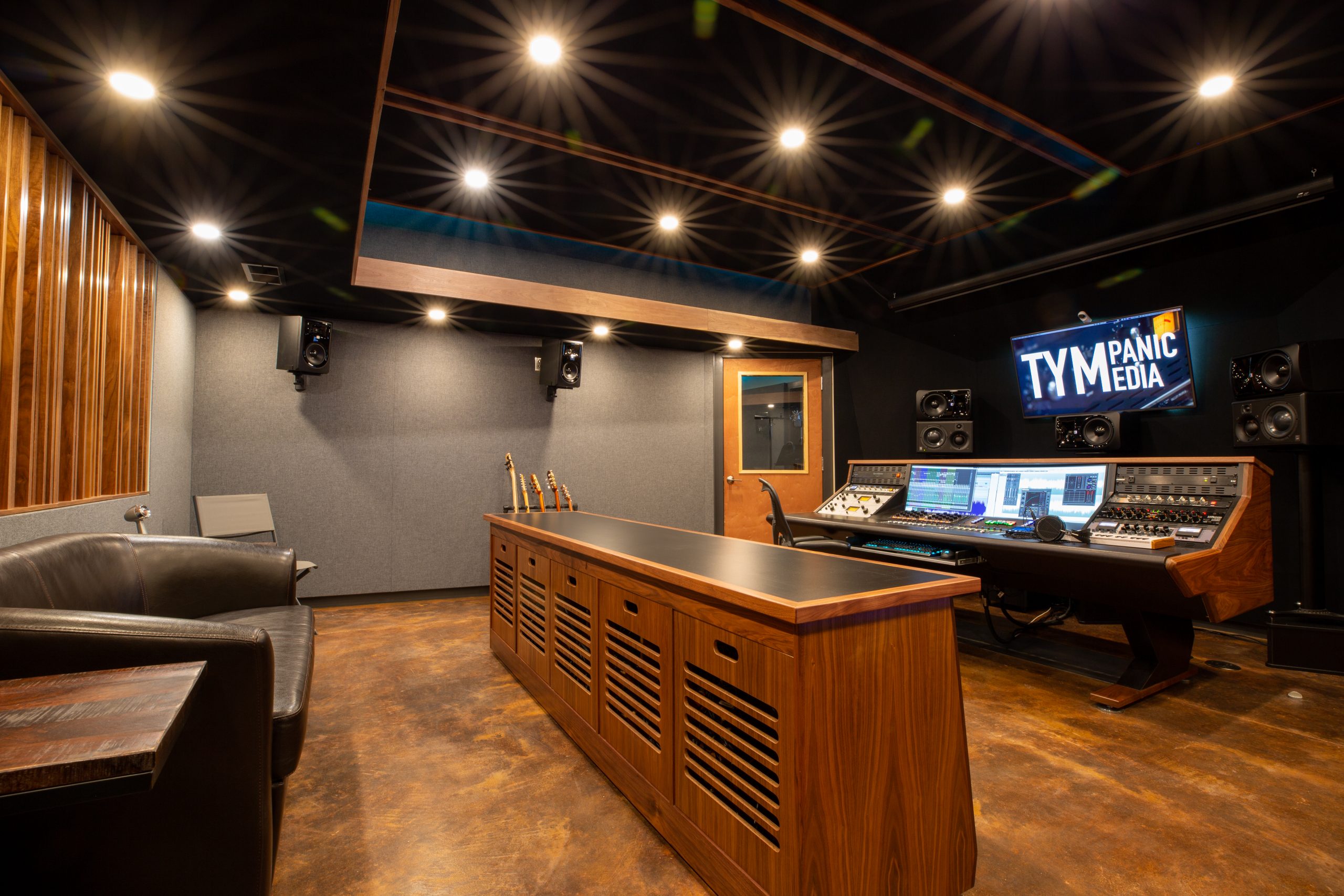 Tympanic Media Control Room from Front